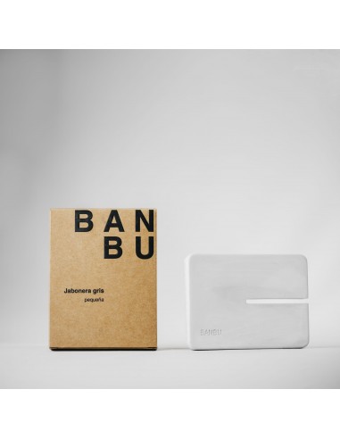 Jabonera súper absorbente pequeña - Gris