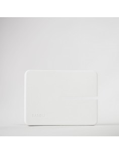 Jabonera súper absorbente pequeña - Blanca