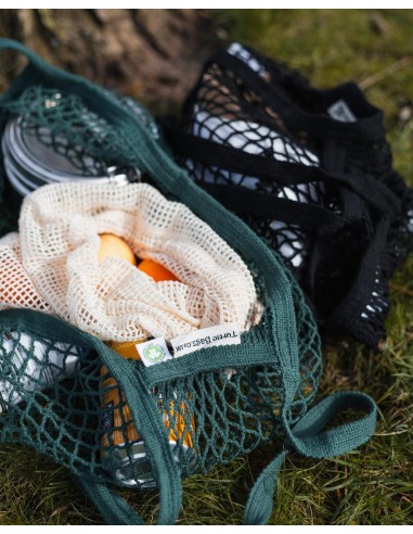 Bolsa de red de algodón ecológico -...
