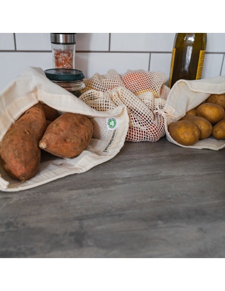 Bolsa de algodón ecológico para granel - Grande