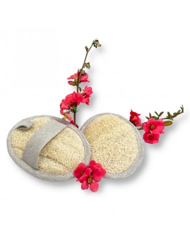 Manopla de Baño Ovalada vegetal