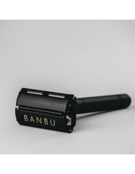 Maquinilla "Sharp" Negra - Apertura Mariposa