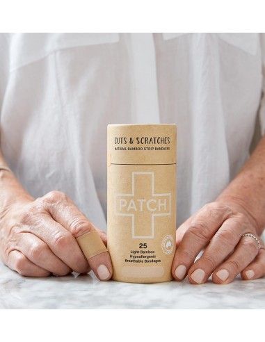 Tiritas biodegradables de bambú natural