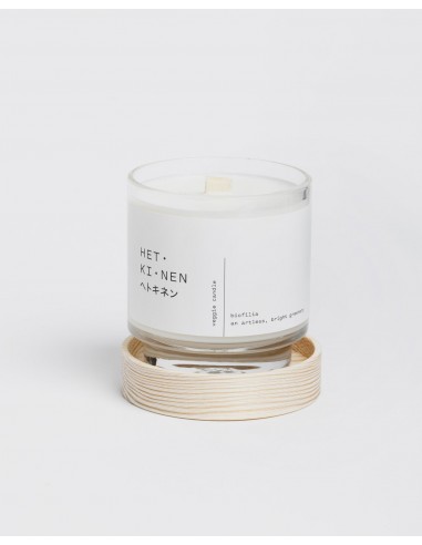 Vela natural y vegana con mecha de...