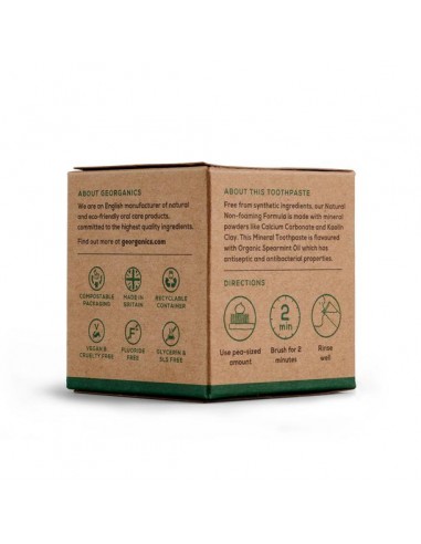 Dentífrico natural con Aceite de Coco...