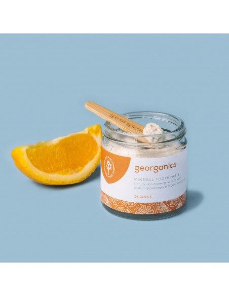 Dentífrico Natural con Aceite de Coco - Naranja - 120ml