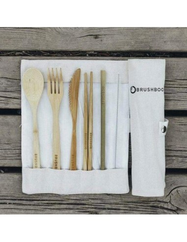 Set de cubiertos de Bambú Mosso