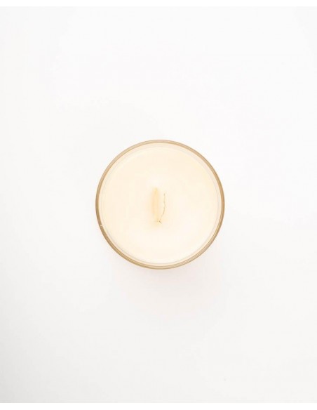 Vela natural y vegana con mecha de madera de Álamo - Smoke Sauna - 260ml