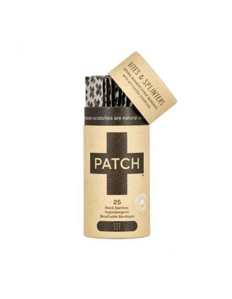 Tiritas biodegradables de bambú - Carbón Activado