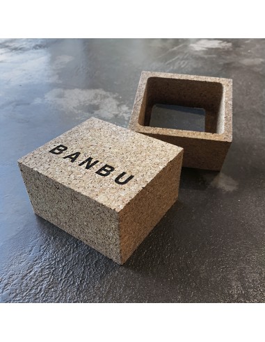 Caja de corcho para sólidos