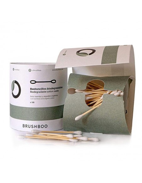 Bastoncillos Biodegradables 100% de Bambú
