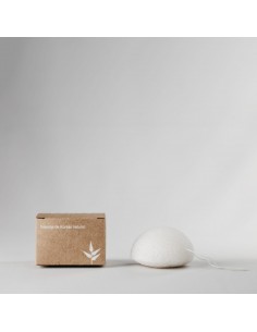 Esponja de Konjac Redonda - Blanca