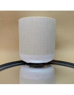 Difusor Led de Aceites Esenciales en blanco y gris por...