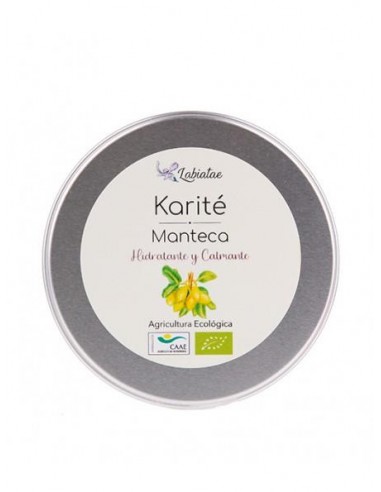 Manteca de karité 100% pura Bio 100 ml.