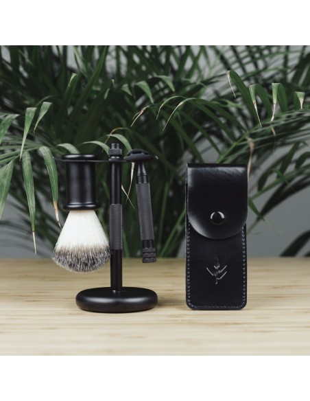 Funda para Maquinilla de Piel Vegana - Negra